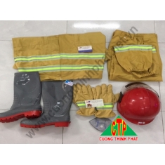 Bộ trang phục chữa cháy 5 món - Thông tư 48/2015/BCA