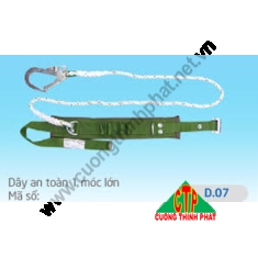 Dây đai an toàn 1 móc lớn D.07