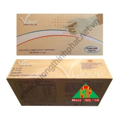 Găng tay không bột phủ Polymer