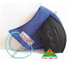 Khẩu trang than hoạt tính Bảo Bình quai đeo