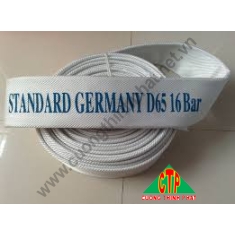 Vòi chữa cháy tiêu chuẩn Đức DN65 x 20m 16 Bar