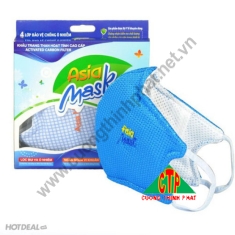 Khẩu trang than hoạt tính Asia quai đeo