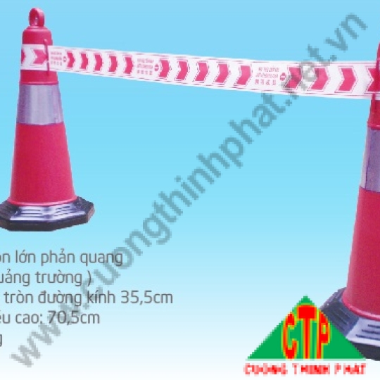 Cọc giao thông tròn lớn phản quang GT.511