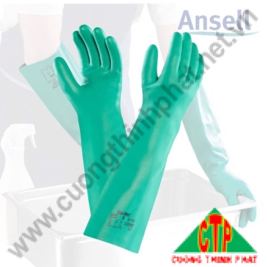 Găng tay chống hóa chất Ansell 37-185