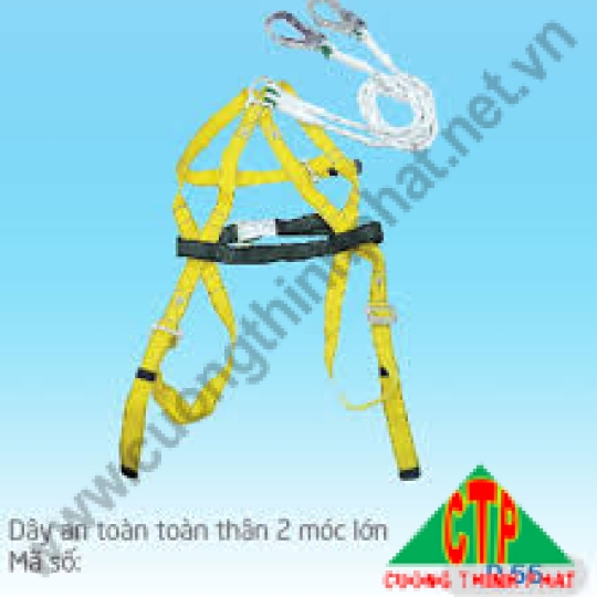 Dây an toàn toàn thân 2 móc lớn D.66
