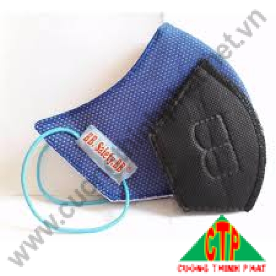 Khẩu trang than hoạt tính Bảo Bình quai đeo