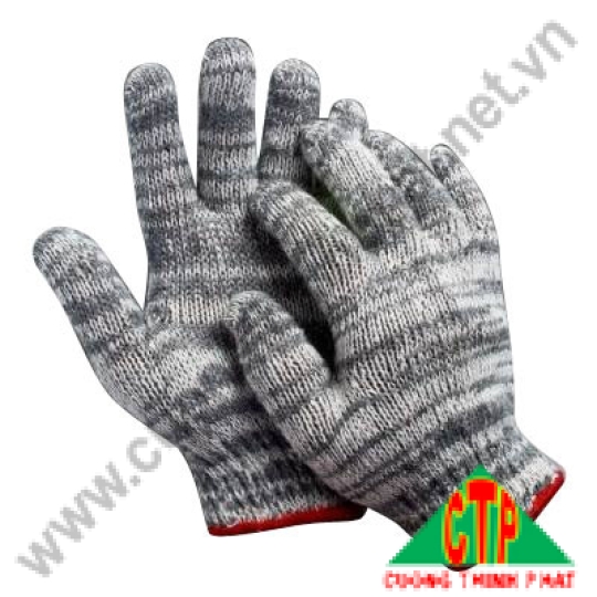 Găng tay len màu muối tiêu