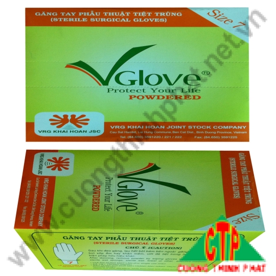 Găng tay phẩu thuật (Tiệt trùng và chưa tiệt trùng)